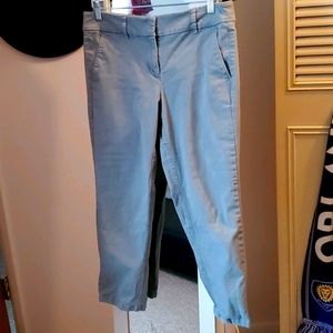 Light blue crop pants 8P